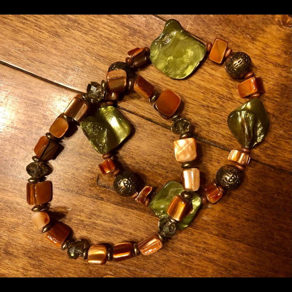 Two new stone bracelets